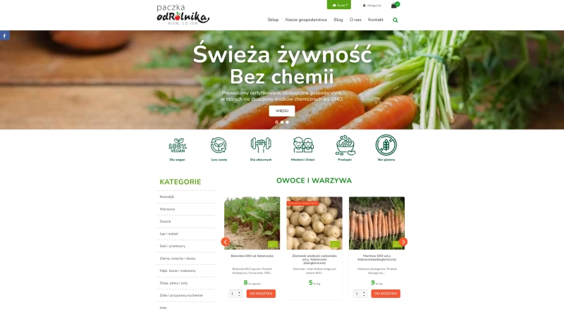 Paczka od Rolnika - Modernizacja
